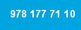 978 177 71 10